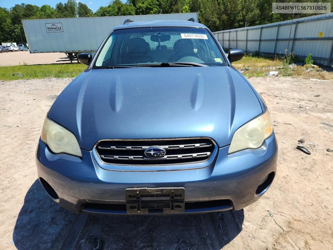 2006 Subaru Legacy Outback 2.5I VIN: 4S4BP61C567310625 Lot: 54973826