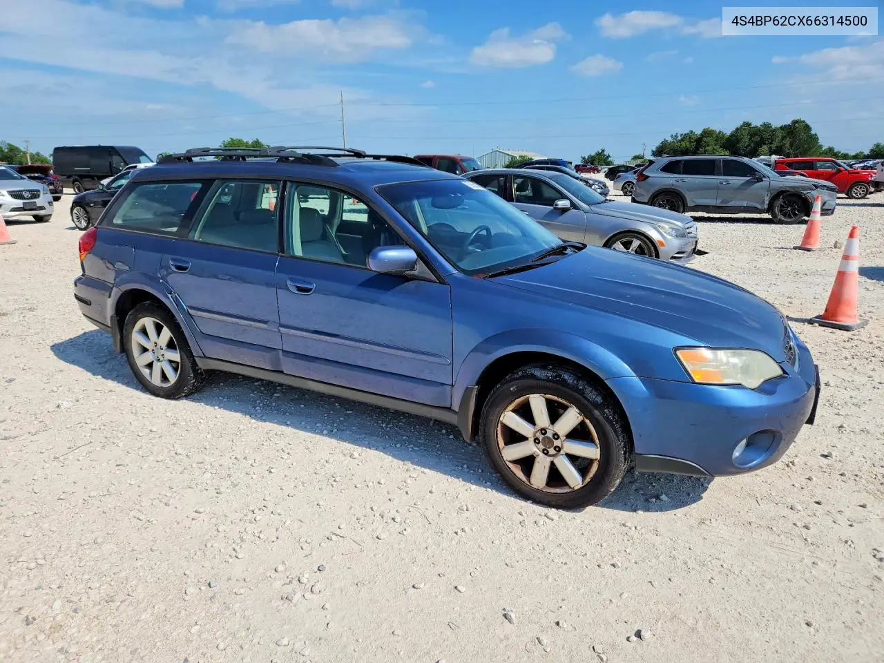 2006 Subaru Legacy Outback 2.5I Limited VIN: 4S4BP62CX66314500 Lot: 55584076