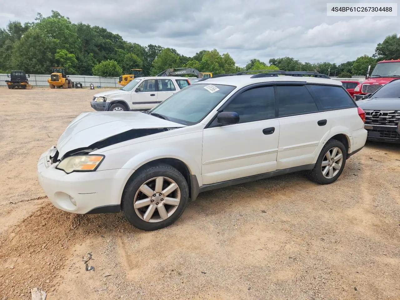 2006 Subaru Legacy Outback 2.5I VIN: 4S4BP61C267304488 Lot: 60761586