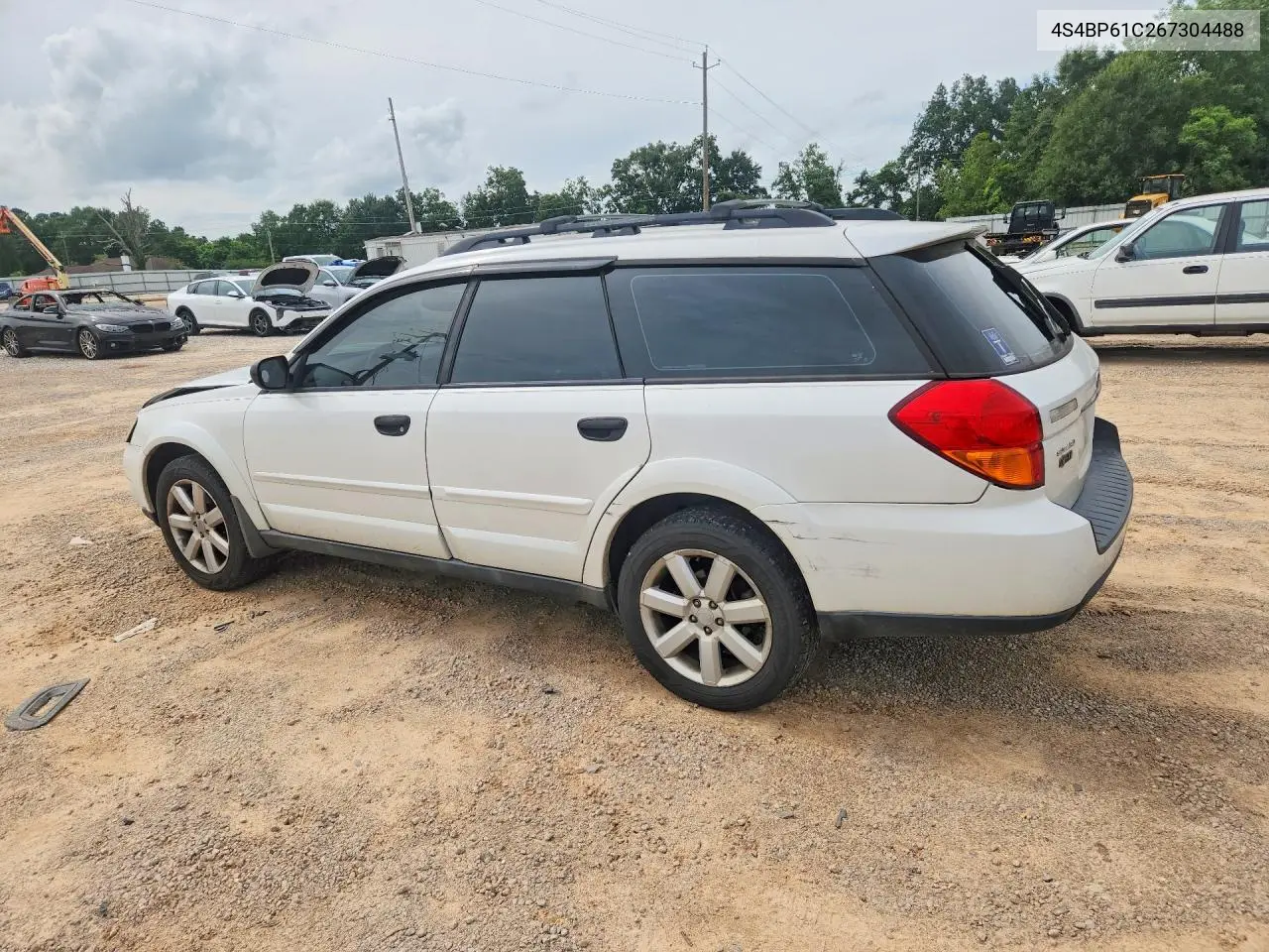 2006 Subaru Legacy Outback 2.5I VIN: 4S4BP61C267304488 Lot: 60761586
