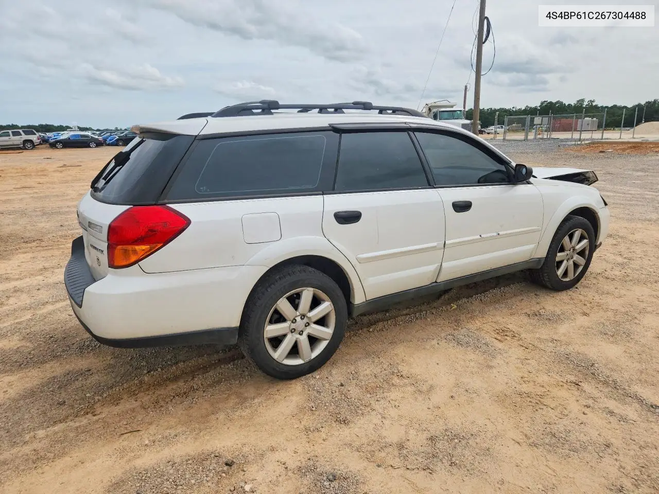 2006 Subaru Legacy Outback 2.5I VIN: 4S4BP61C267304488 Lot: 60761586