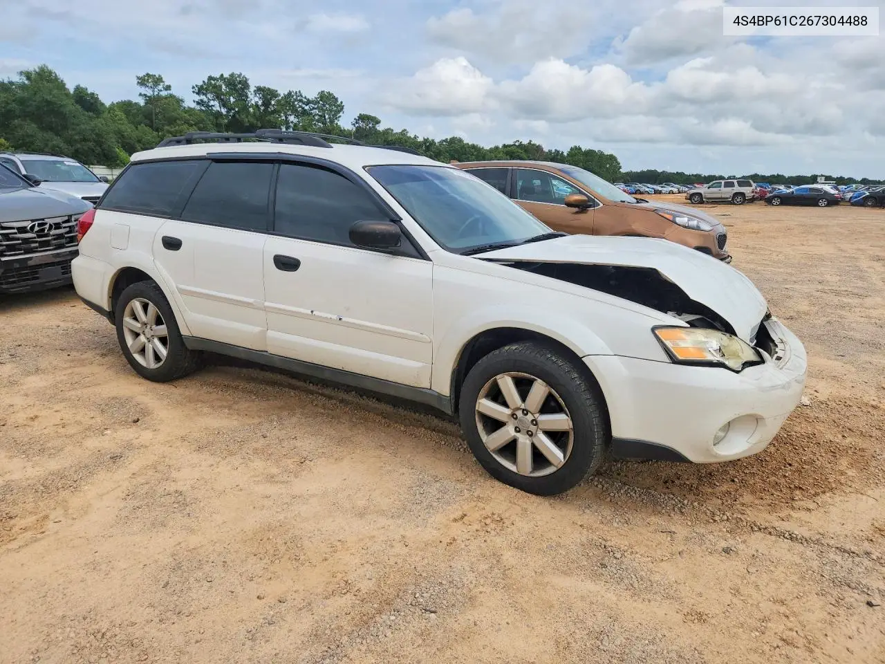 2006 Subaru Legacy Outback 2.5I VIN: 4S4BP61C267304488 Lot: 60761586