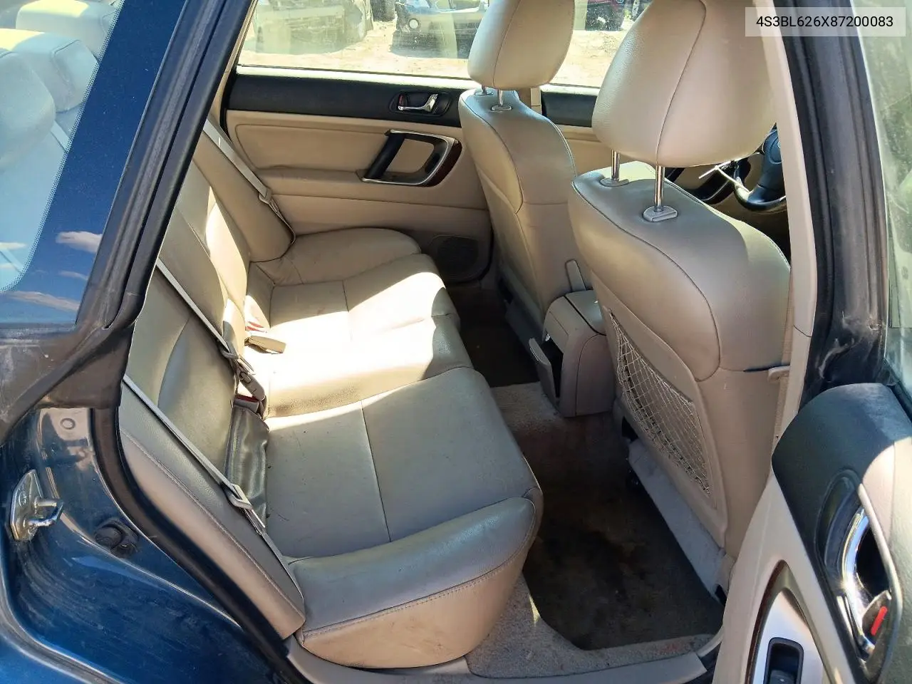 2008 Subaru Legacy 2.5I Limited VIN: 4S3BL626X87200083 Lot: 56153846