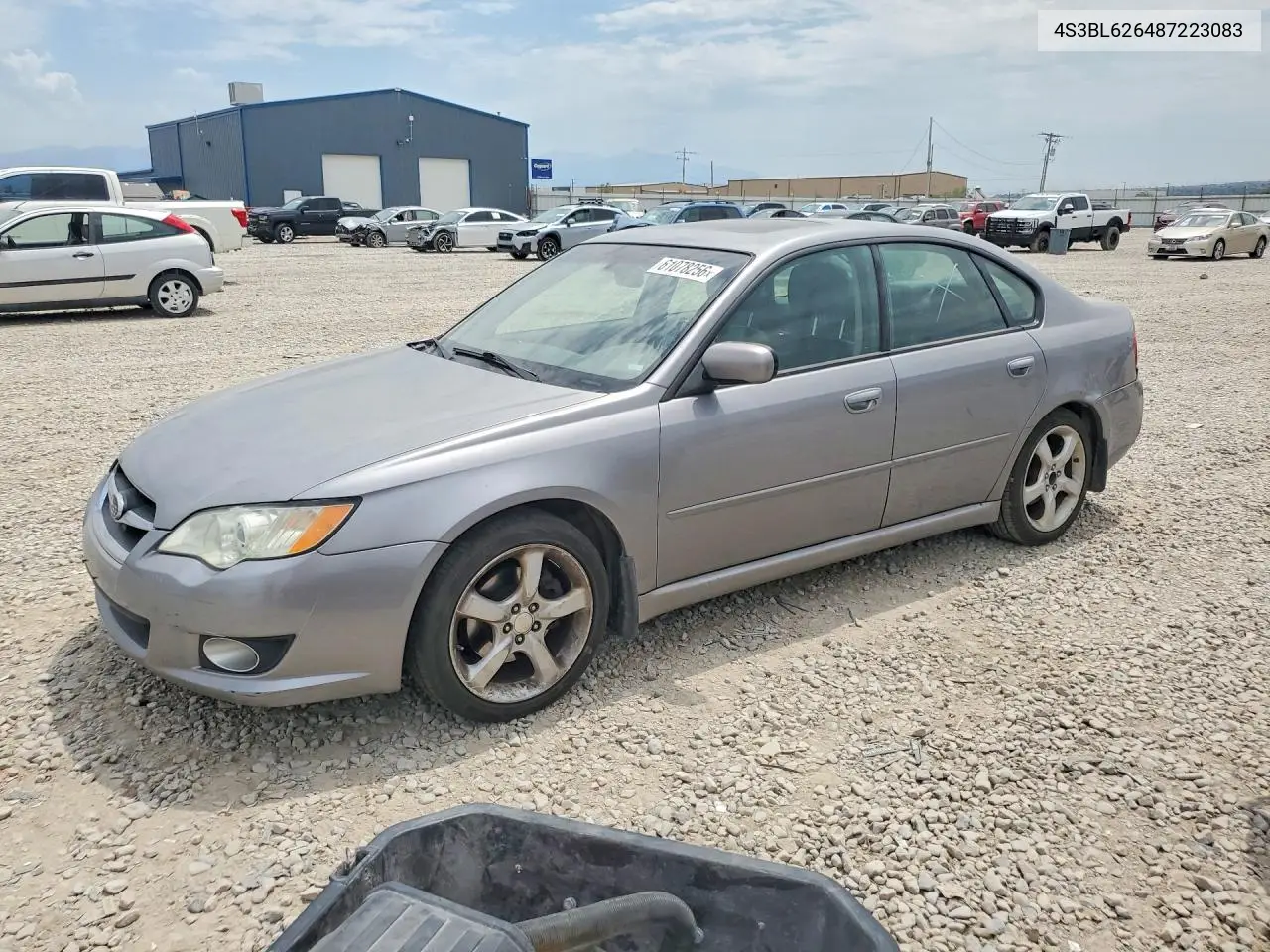 2008 Subaru Legacy 2.5I Limited VIN: 4S3BL626487223083 Lot: 61078256