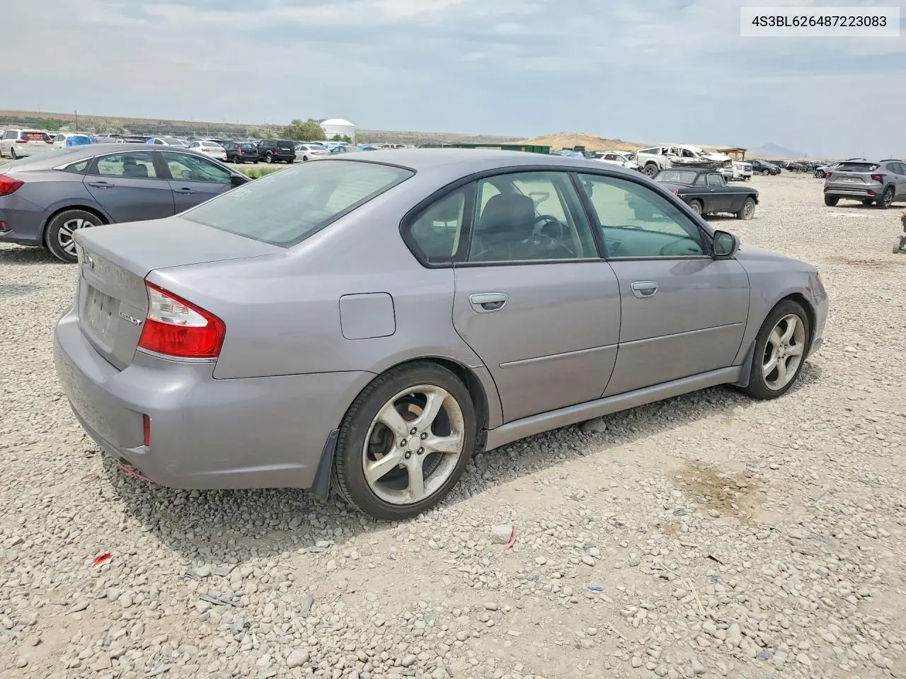 2008 Subaru Legacy 2.5I Limited VIN: 4S3BL626487223083 Lot: 61078256