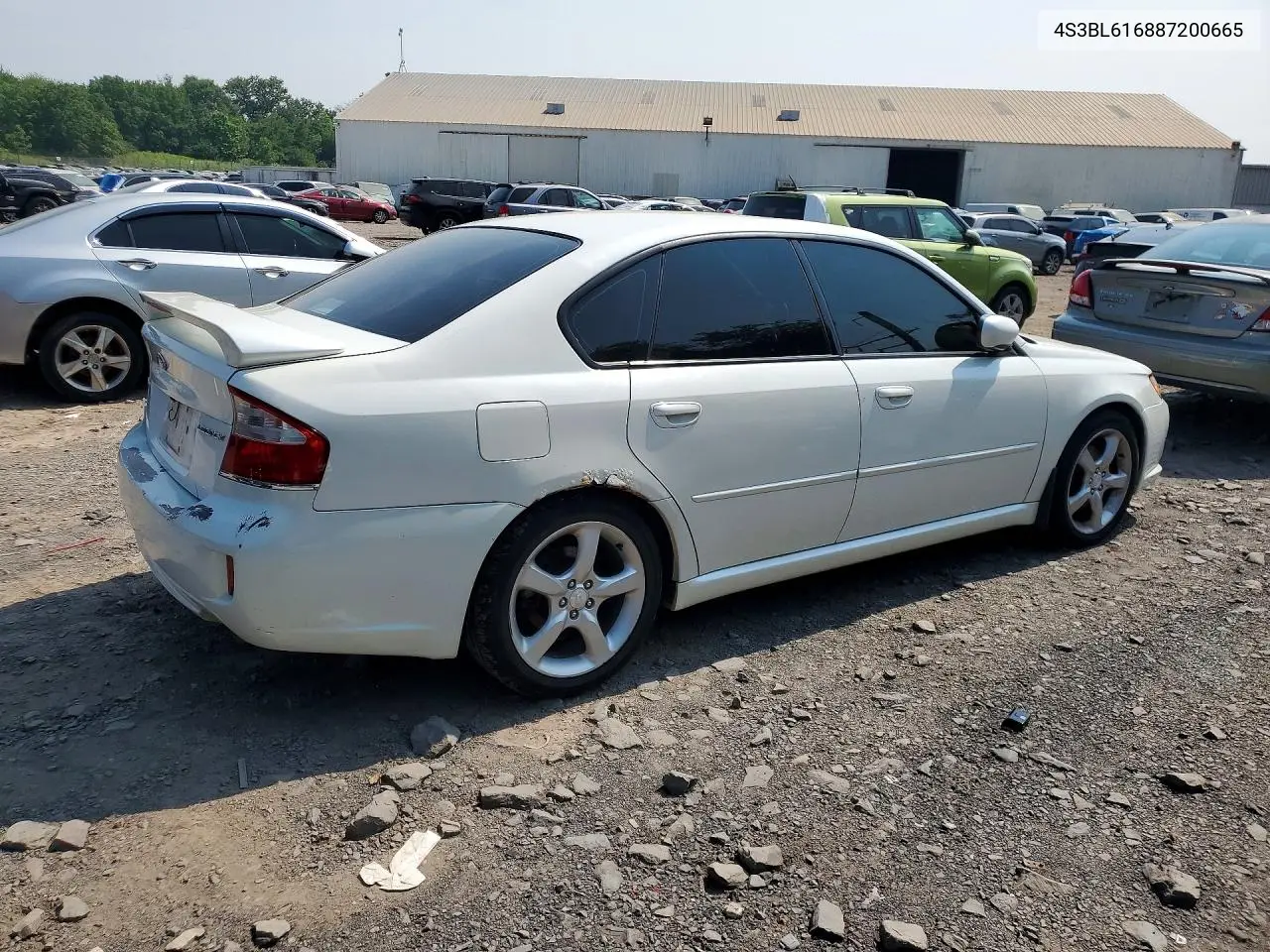 2008 Subaru Legacy 2.5I VIN: 4S3BL616887200665 Lot: 61361766