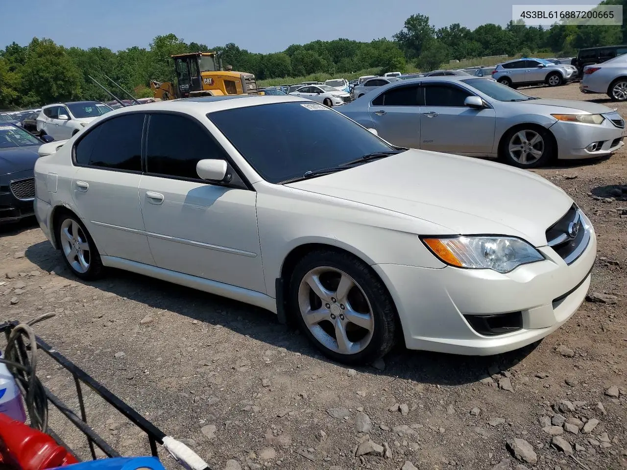 2008 Subaru Legacy 2.5I VIN: 4S3BL616887200665 Lot: 61361766
