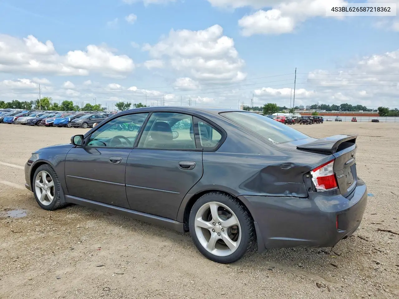 2008 Subaru Legacy 2.5I Limited VIN: 4S3BL626587218362 Lot: 61838566