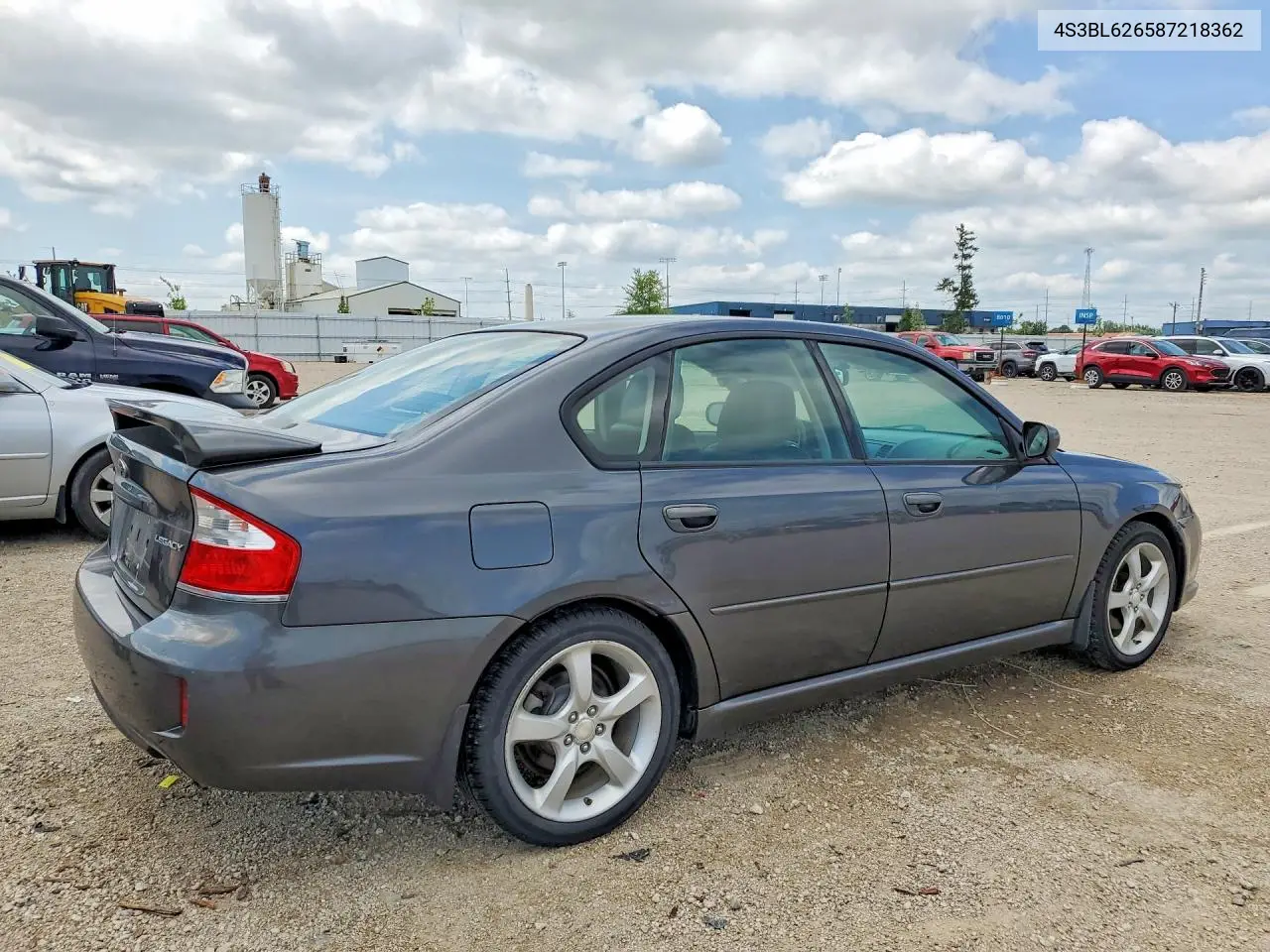 2008 Subaru Legacy 2.5I Limited VIN: 4S3BL626587218362 Lot: 61838566