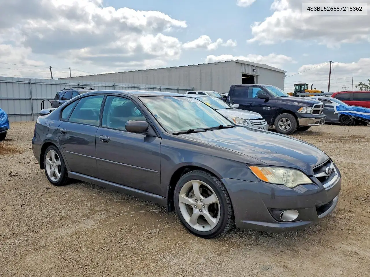 2008 Subaru Legacy 2.5I Limited VIN: 4S3BL626587218362 Lot: 61838566