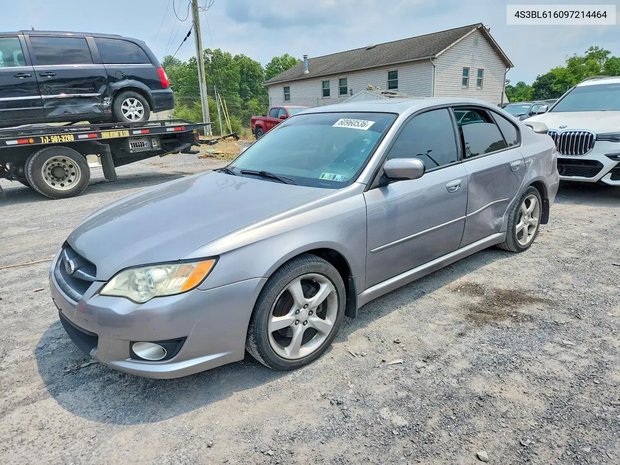 2009 Subaru Legacy 2.5I VIN: 4S3BL616097214464 Lot: 60960536