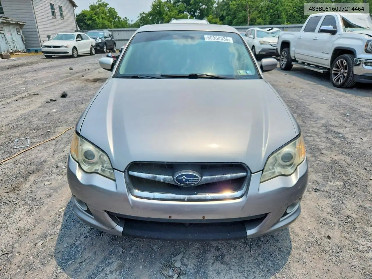 2009 Subaru Legacy 2.5I VIN: 4S3BL616097214464 Lot: 60960536