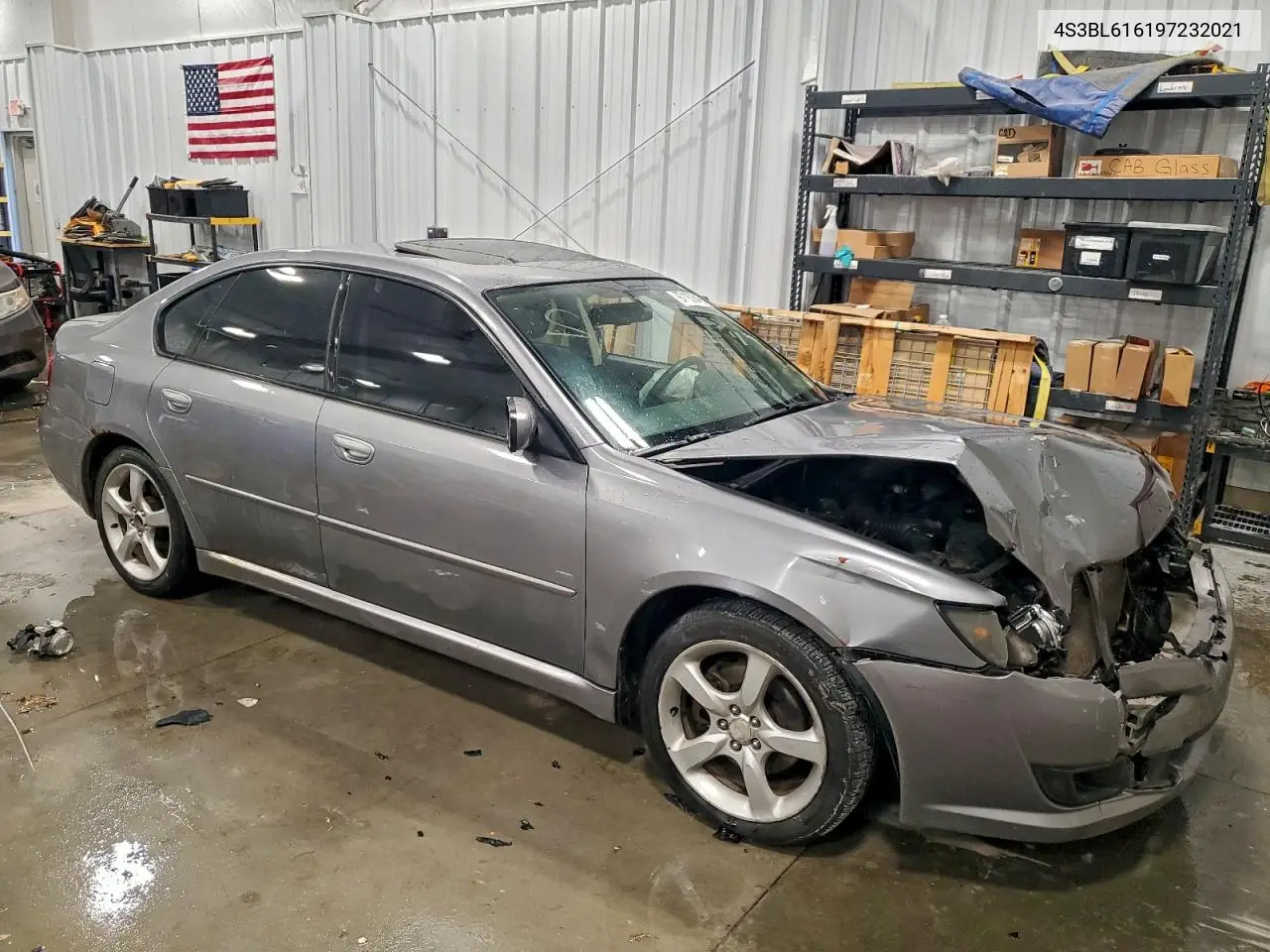 4S3BL616197232021 2009 Subaru Legacy 2.5I