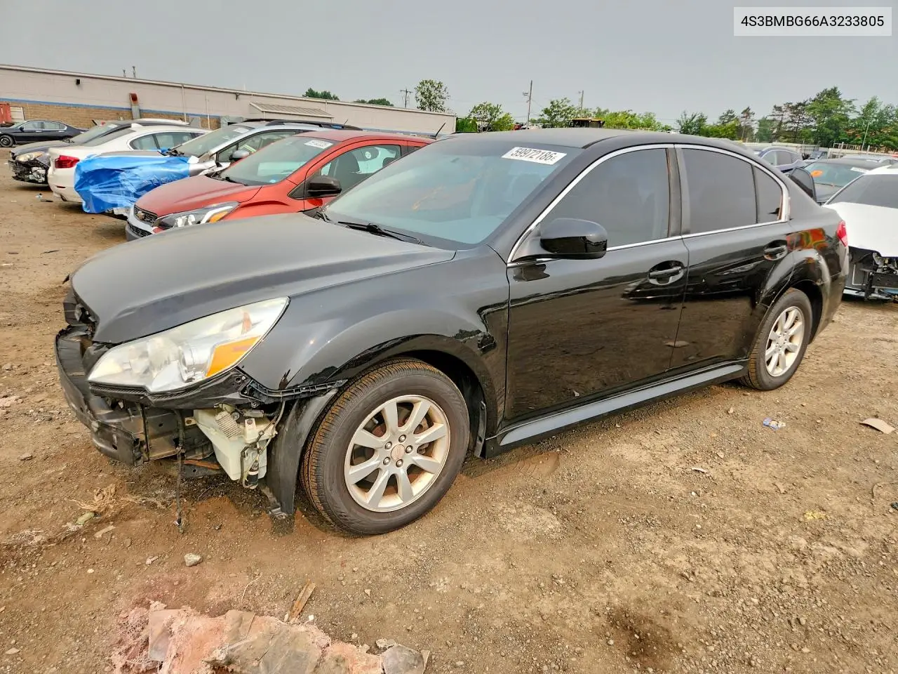 2010 Subaru Legacy 2.5I Premium VIN: 4S3BMBG66A3233805 Lot: 59972186