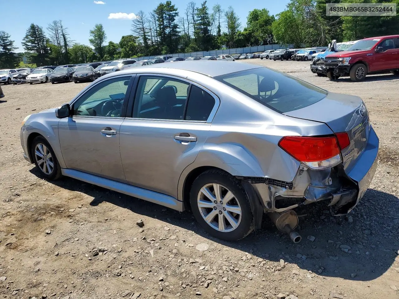 2011 Subaru Legacy 2.5I Premium VIN: 4S3BMBG65B3252444 Lot: 55701026