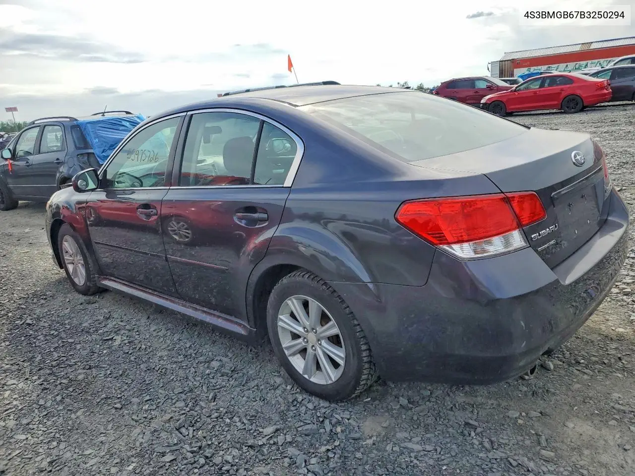 2011 Subaru Legacy 2.5I Premium VIN: 4S3BMGB67B3250294 Lot: 55975726