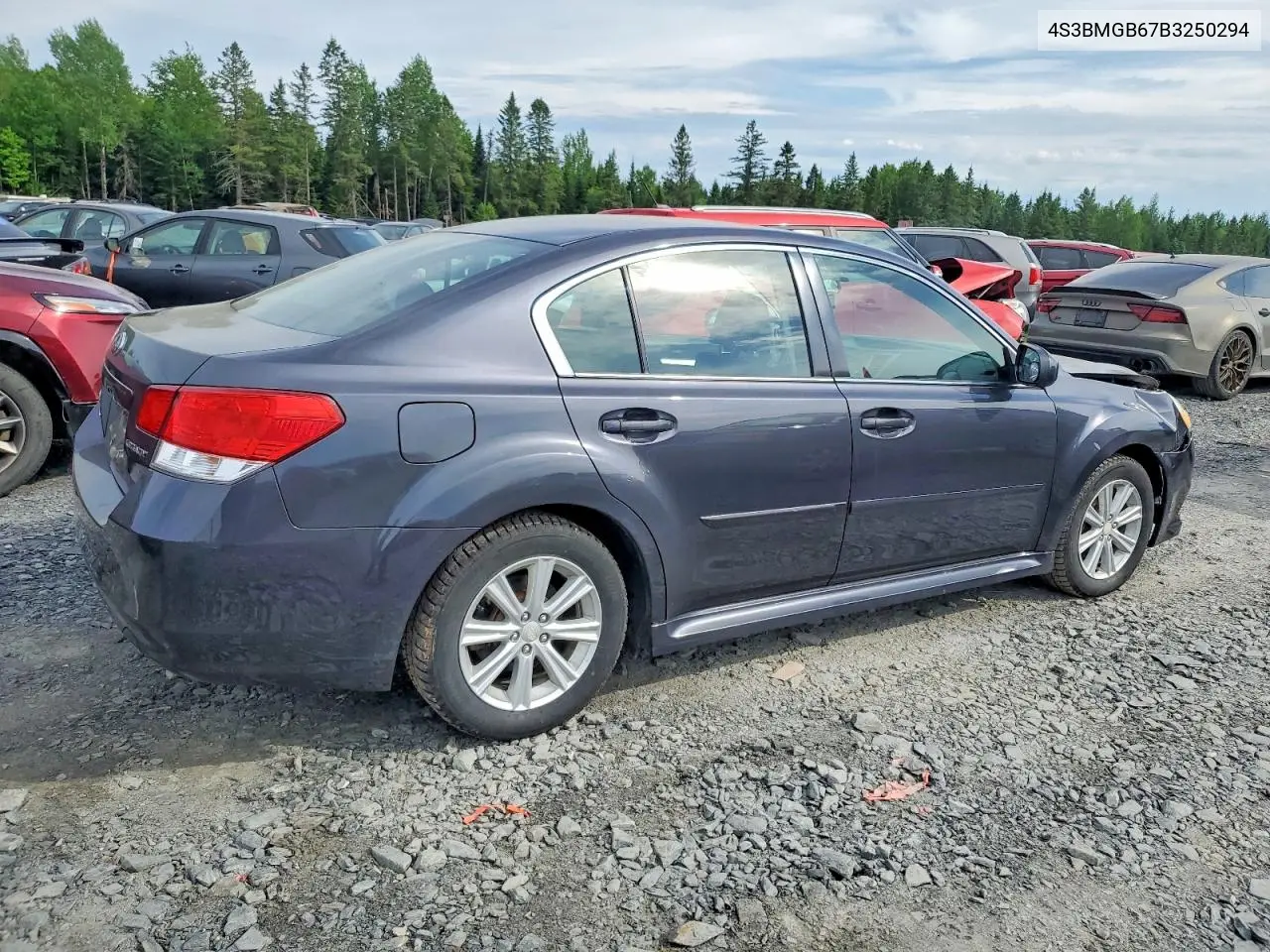 2011 Subaru Legacy 2.5I Premium VIN: 4S3BMGB67B3250294 Lot: 55975726