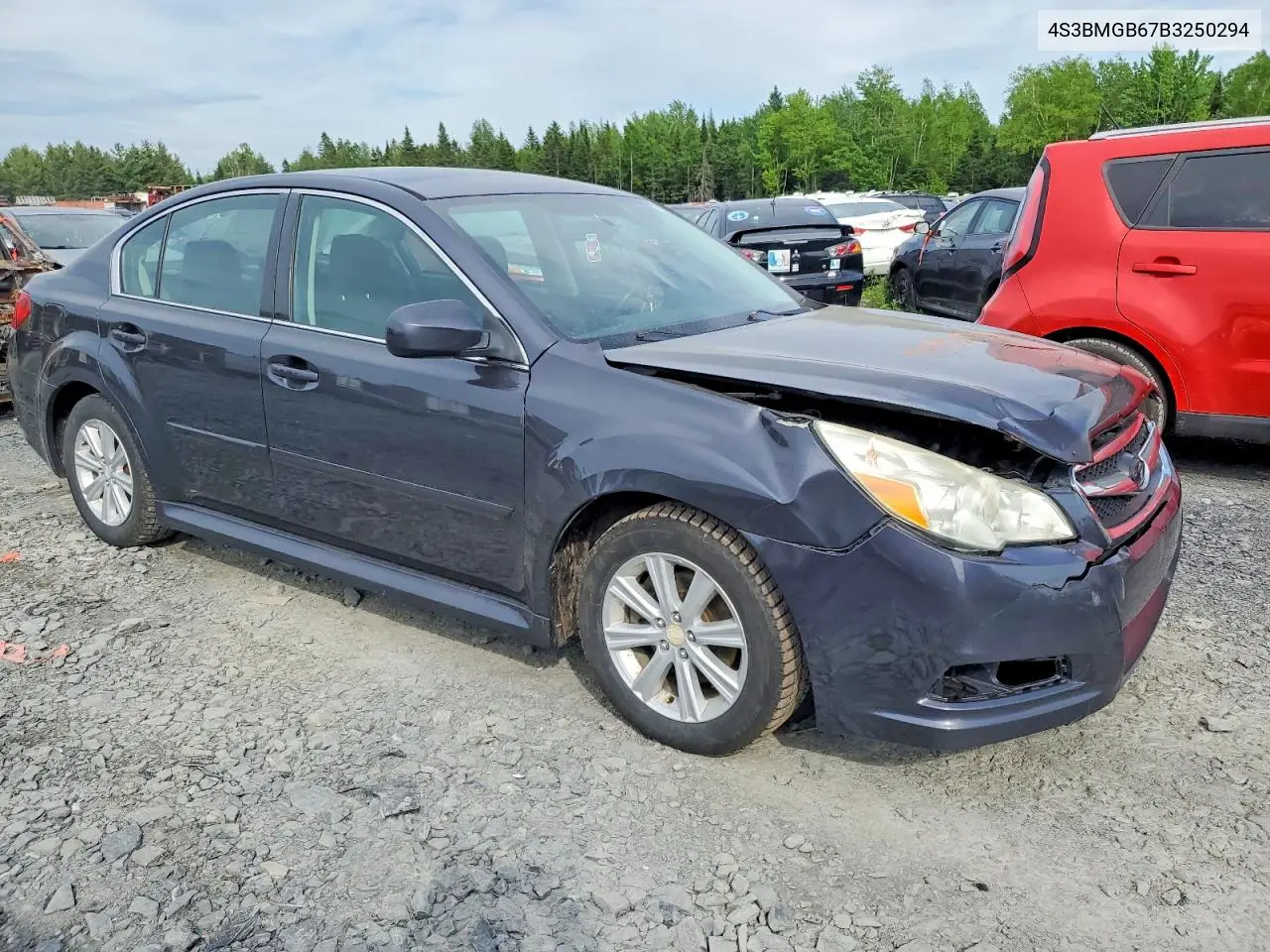 2011 Subaru Legacy 2.5I Premium VIN: 4S3BMGB67B3250294 Lot: 55975726
