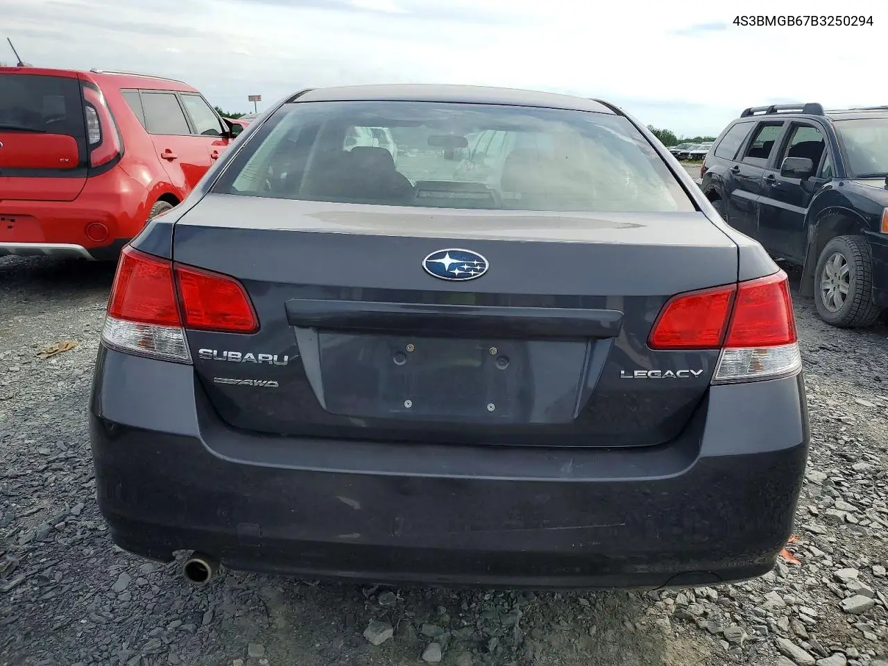 2011 Subaru Legacy 2.5I Premium VIN: 4S3BMGB67B3250294 Lot: 55975726