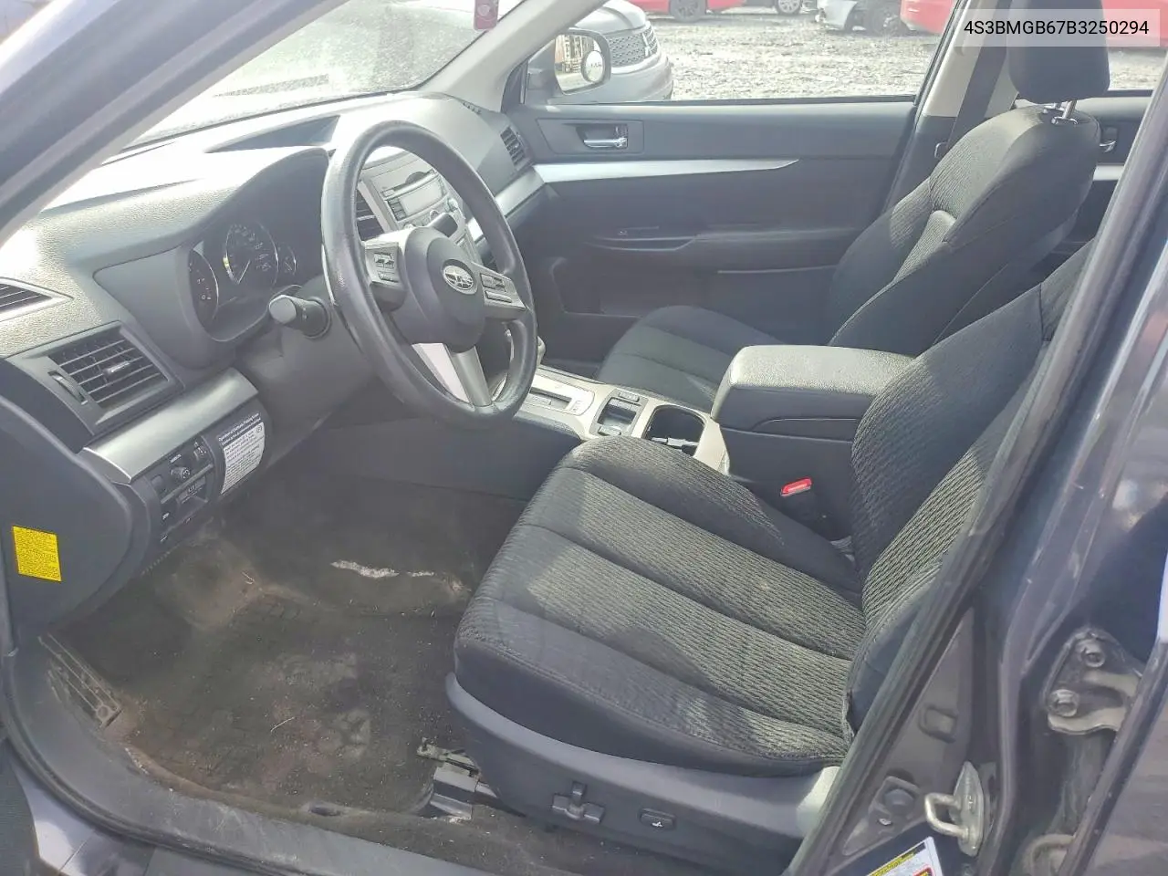 2011 Subaru Legacy 2.5I Premium VIN: 4S3BMGB67B3250294 Lot: 55975726