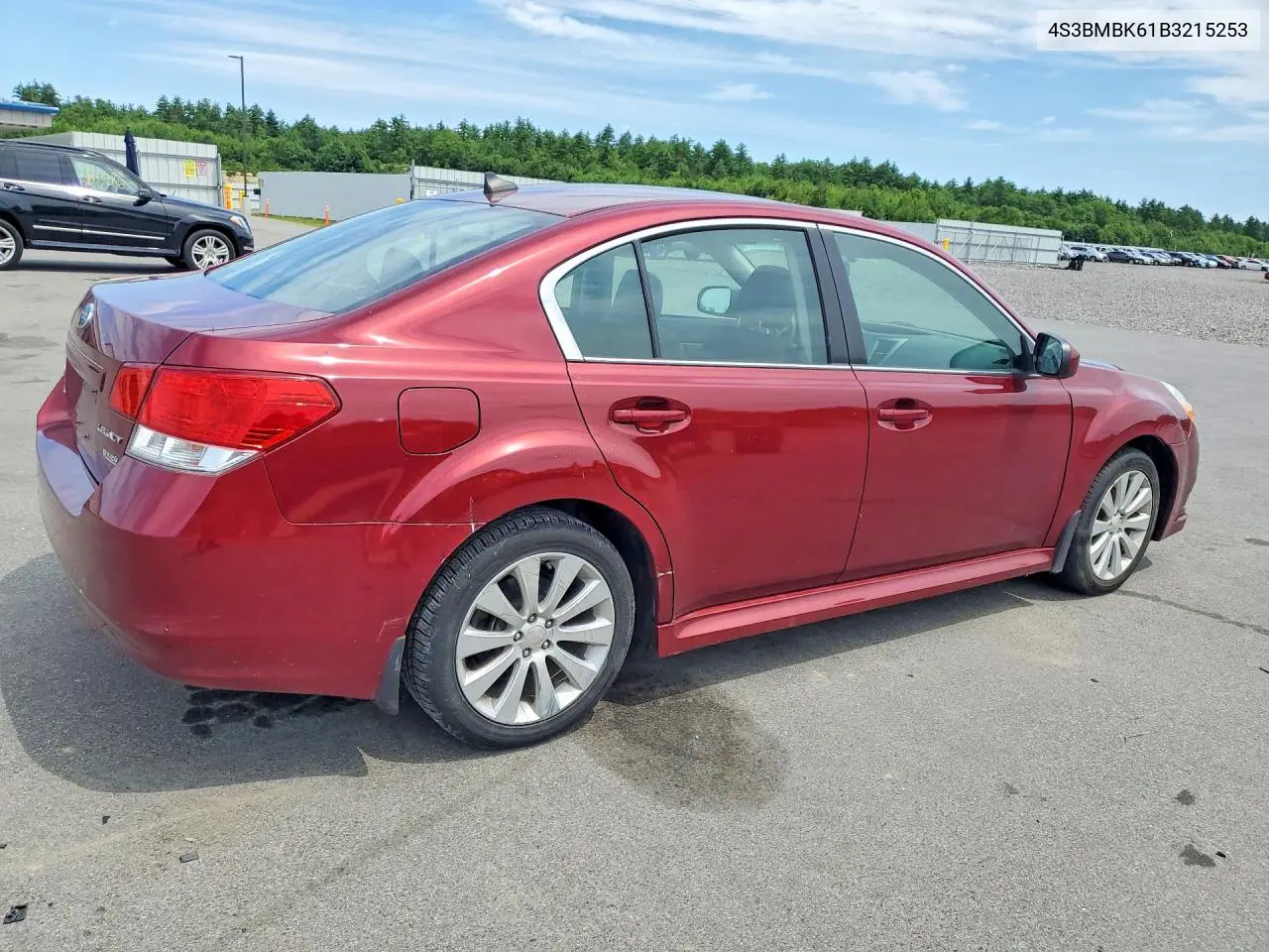 2011 Subaru Legacy 2.5I Limited VIN: 4S3BMBK61B3215253 Lot: 58360036