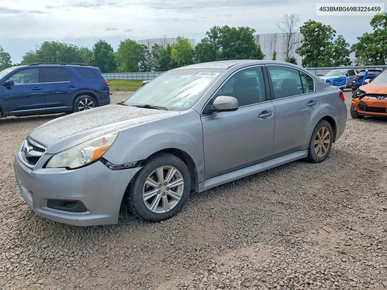 2011 Subaru Legacy 2.5I Premium VIN: 4S3BMBG69B3226459 Lot: 58804766