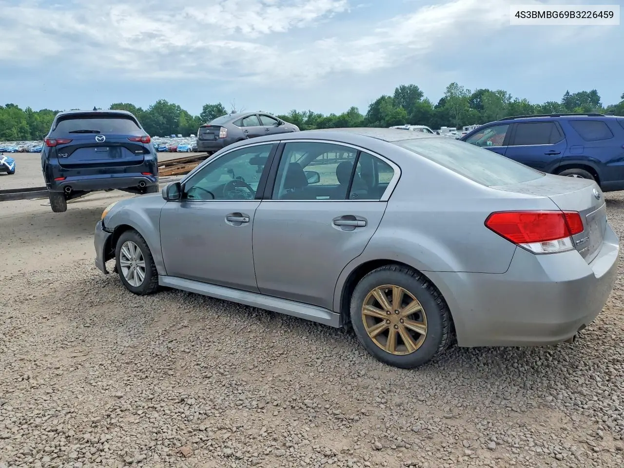 2011 Subaru Legacy 2.5I Premium VIN: 4S3BMBG69B3226459 Lot: 58804766