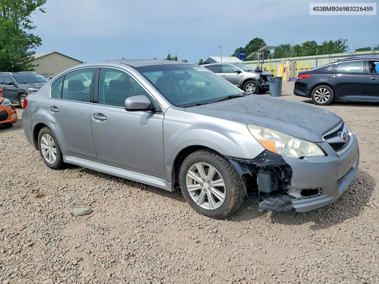 2011 Subaru Legacy 2.5I Premium VIN: 4S3BMBG69B3226459 Lot: 58804766