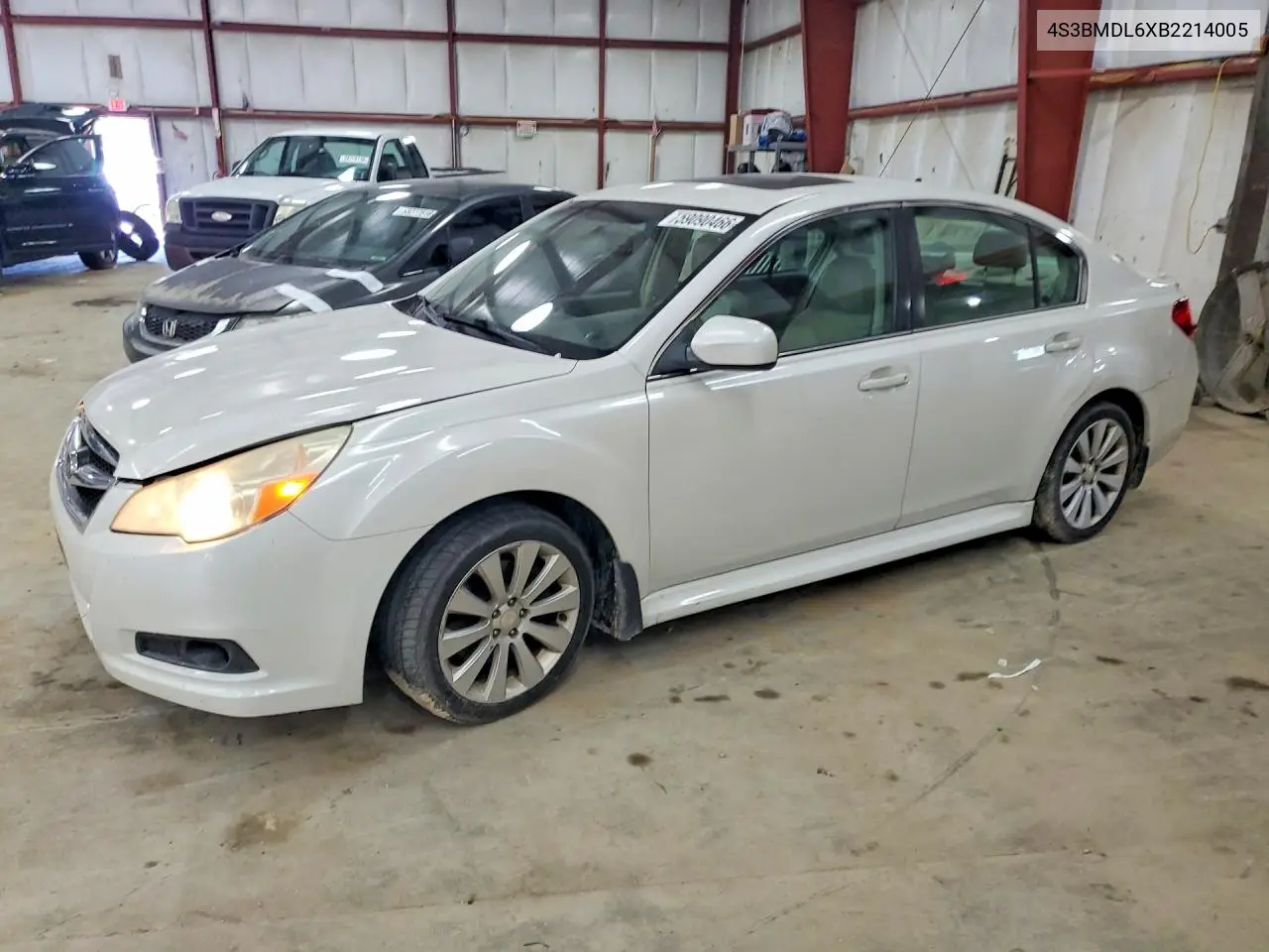 2011 Subaru Legacy 3.6R Limited VIN: 4S3BMDL6XB2214005 Lot: 59090466
