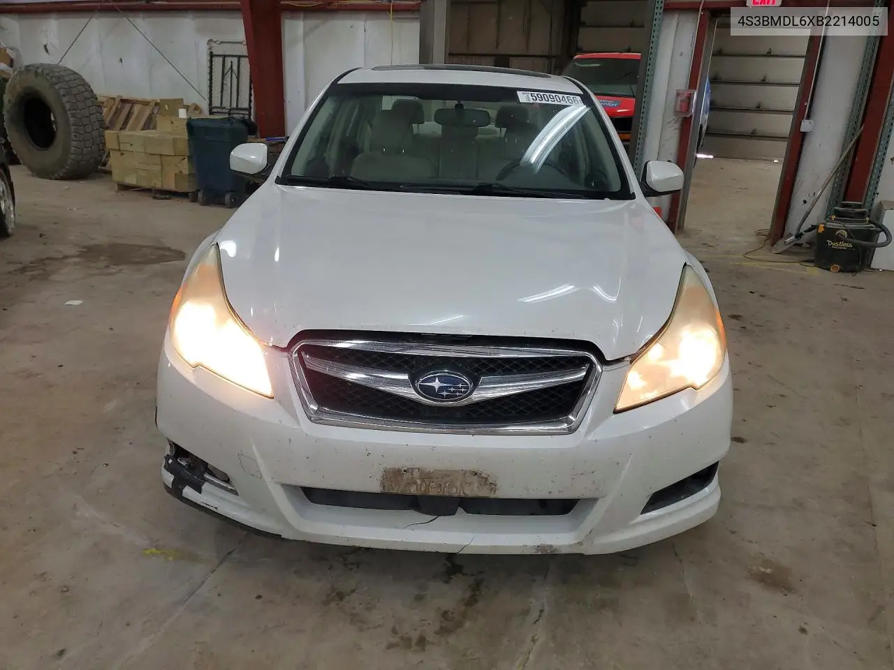 2011 Subaru Legacy 3.6R Limited VIN: 4S3BMDL6XB2214005 Lot: 59090466