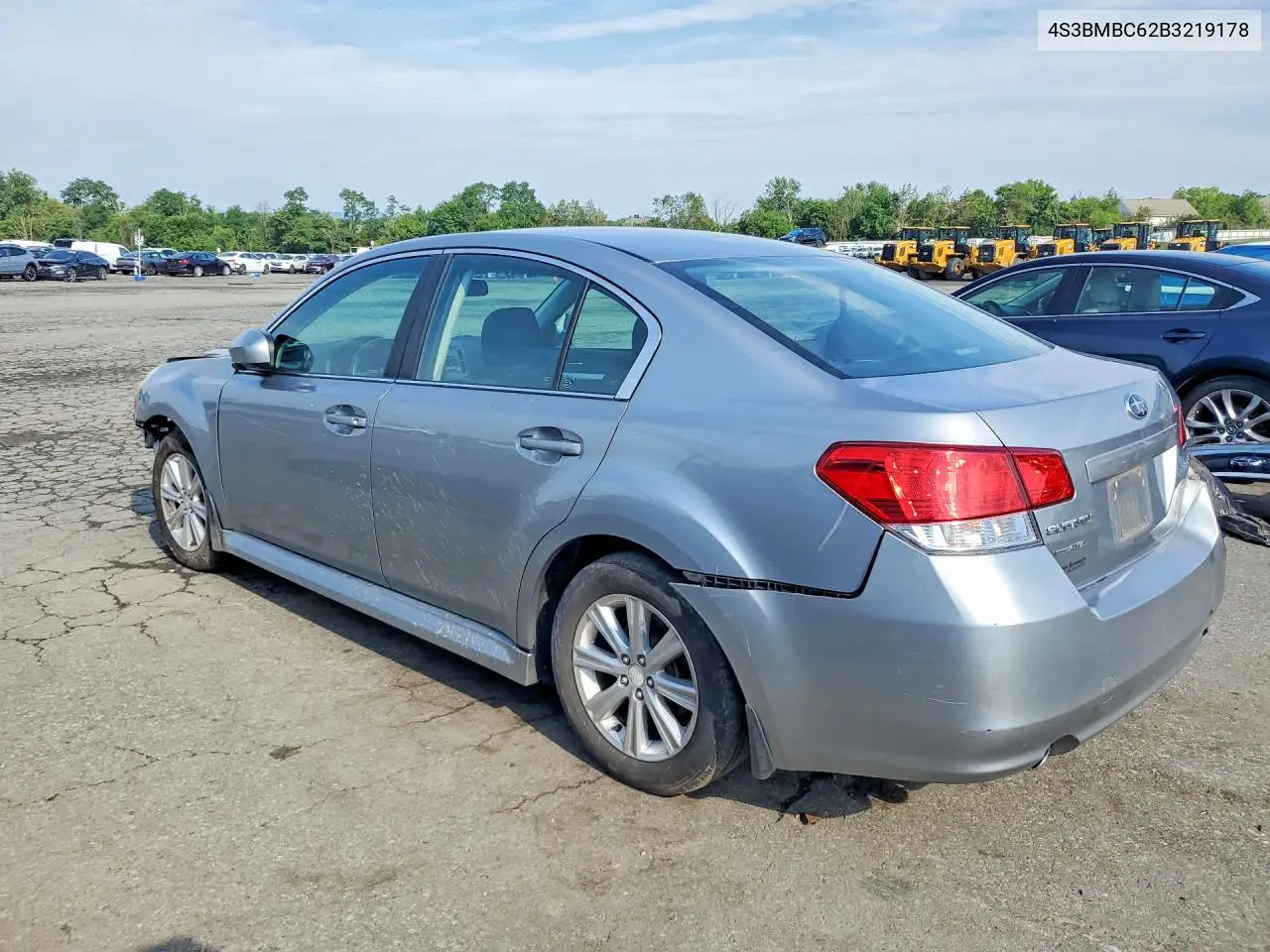 2011 Subaru Legacy 2.5I Premium VIN: 4S3BMBC62B3219178 Lot: 60613796