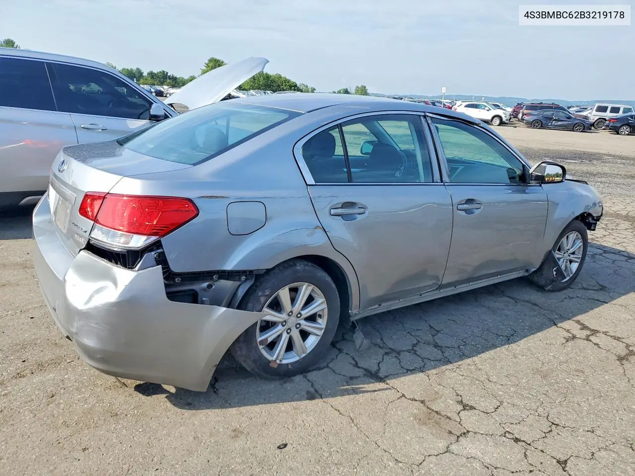 2011 Subaru Legacy 2.5I Premium VIN: 4S3BMBC62B3219178 Lot: 60613796