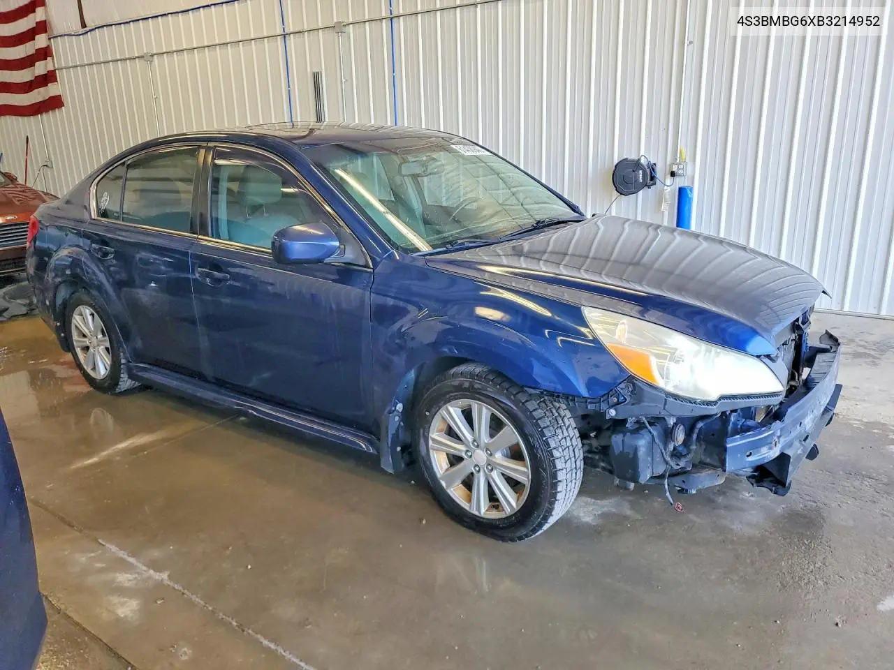 2011 Subaru Legacy 2.5I Premium VIN: 4S3BMBG6XB3214952 Lot: 61438946
