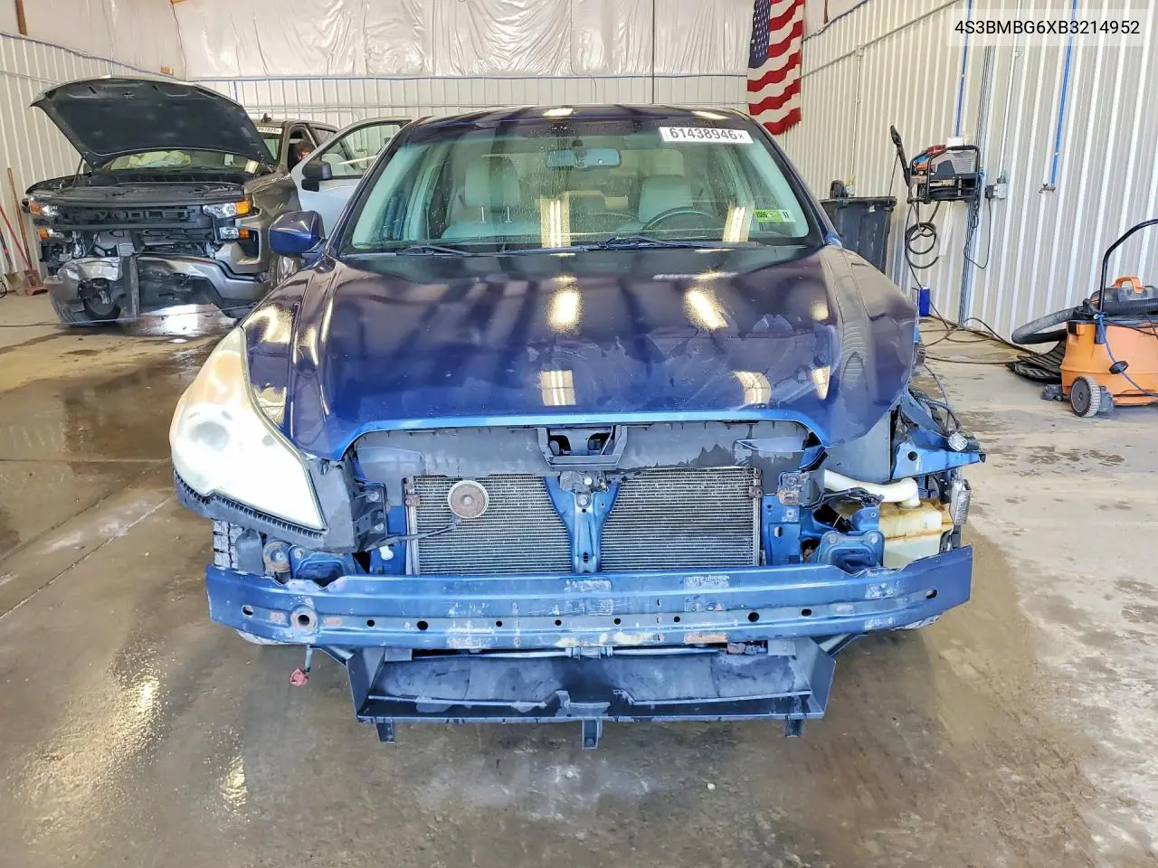 2011 Subaru Legacy 2.5I Premium VIN: 4S3BMBG6XB3214952 Lot: 61438946
