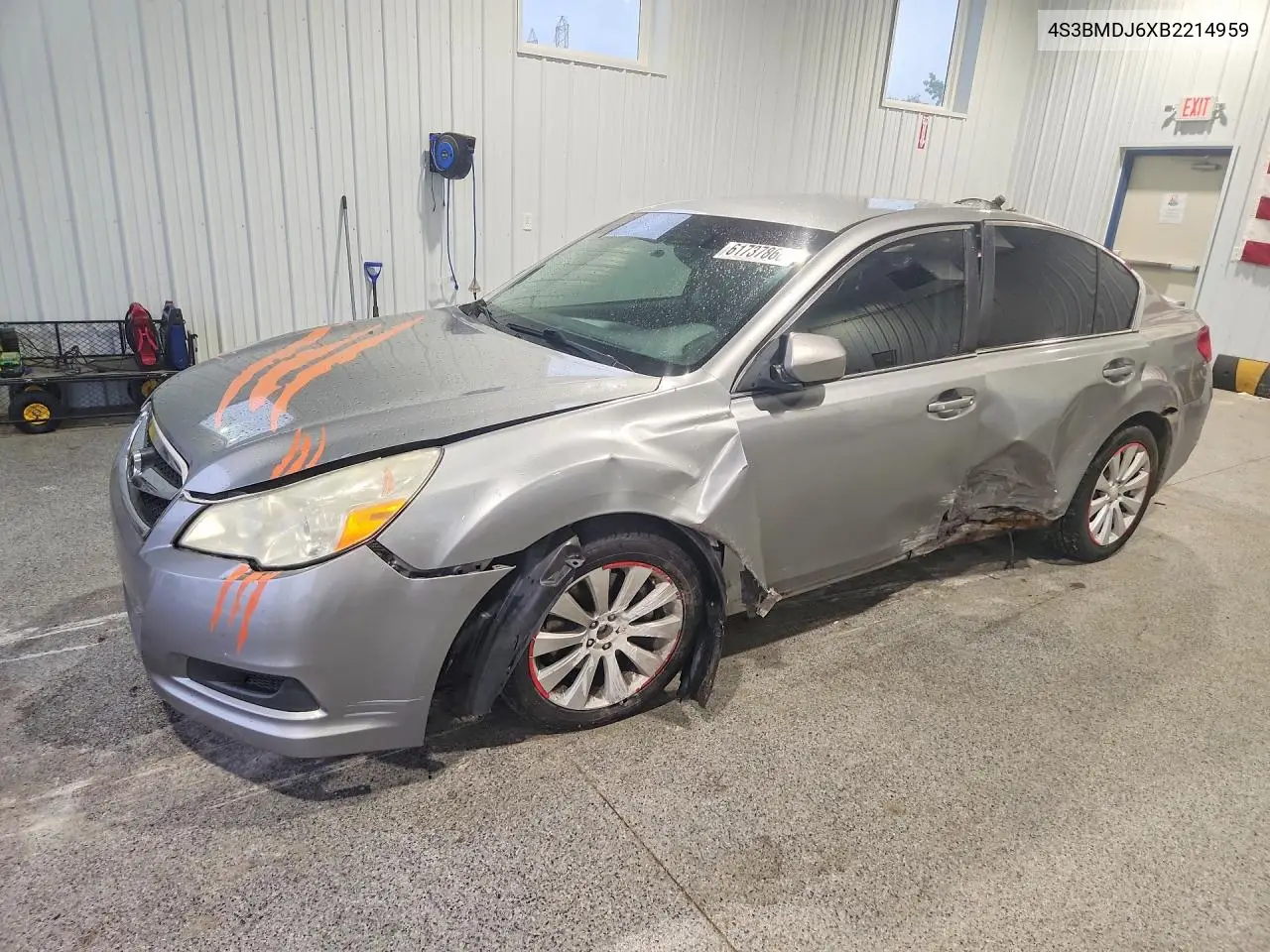 2011 Subaru Legacy 3.6R Limited VIN: 4S3BMDJ6XB2214959 Lot: 61737866