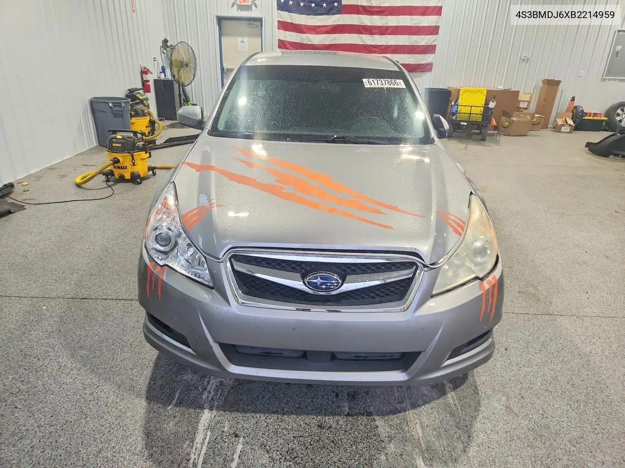 2011 Subaru Legacy 3.6R Limited VIN: 4S3BMDJ6XB2214959 Lot: 61737866