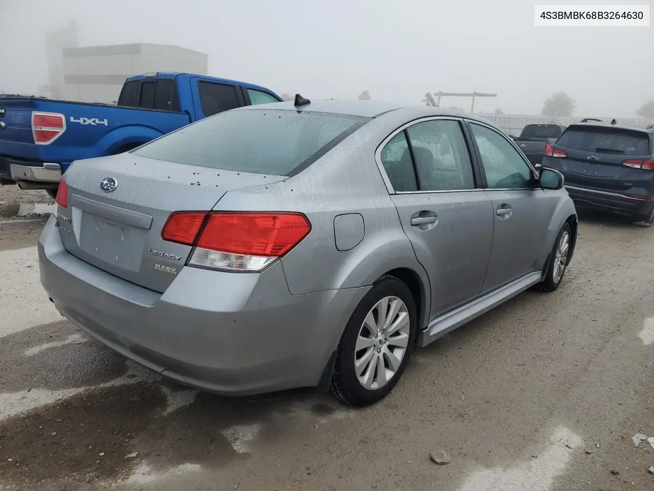4S3BMBK68B3264630 2011 Subaru Legacy 2.5I Limited