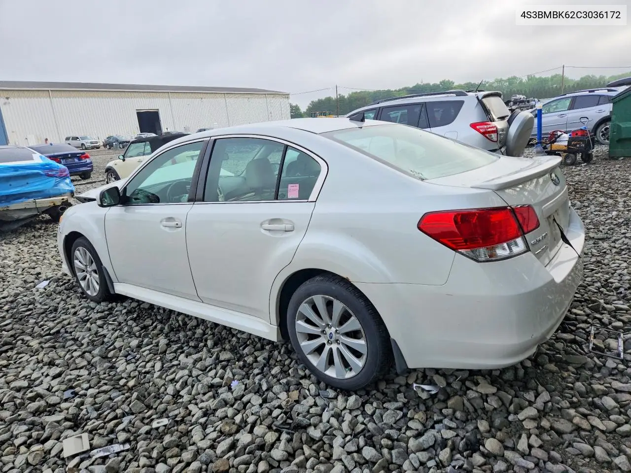 2012 Subaru Legacy 2.5I Limited VIN: 4S3BMBK62C3036172 Lot: 56705306