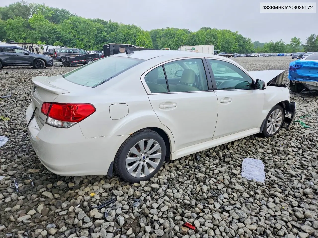 2012 Subaru Legacy 2.5I Limited VIN: 4S3BMBK62C3036172 Lot: 56705306