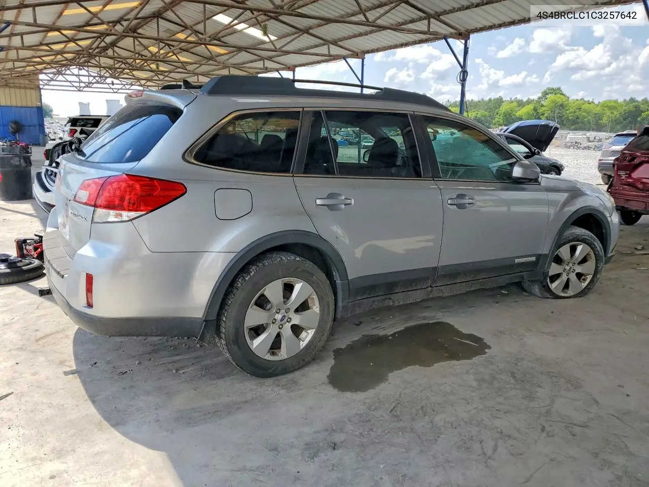 2012 Subaru Outback VIN: 4S4BRCLC1C3257642 Lot: 56757016