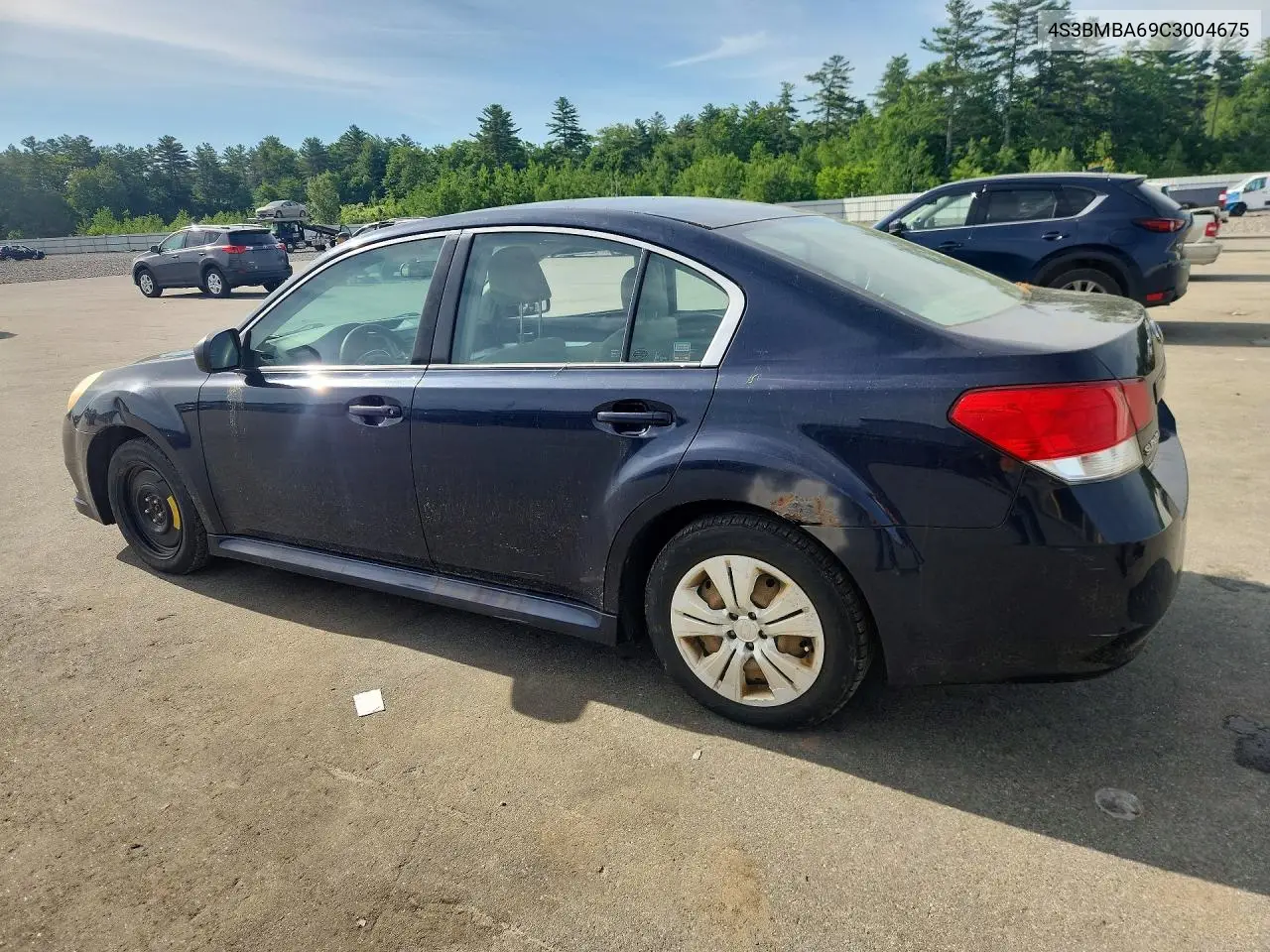 2012 Subaru Legacy 2.5I VIN: 4S3BMBA69C3004675 Lot: 56853426