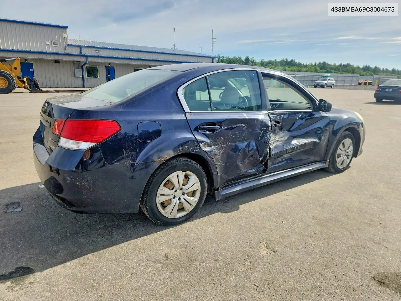 2012 Subaru Legacy 2.5I VIN: 4S3BMBA69C3004675 Lot: 56853426