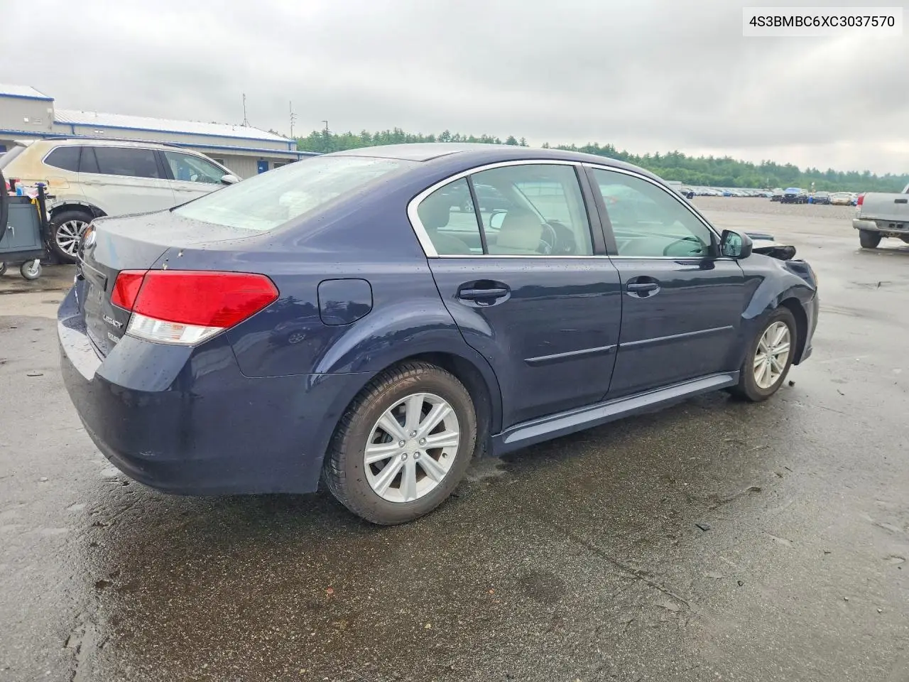 2012 Subaru Legacy 2.5I Premium VIN: 4S3BMBC6XC3037570 Lot: 59317046