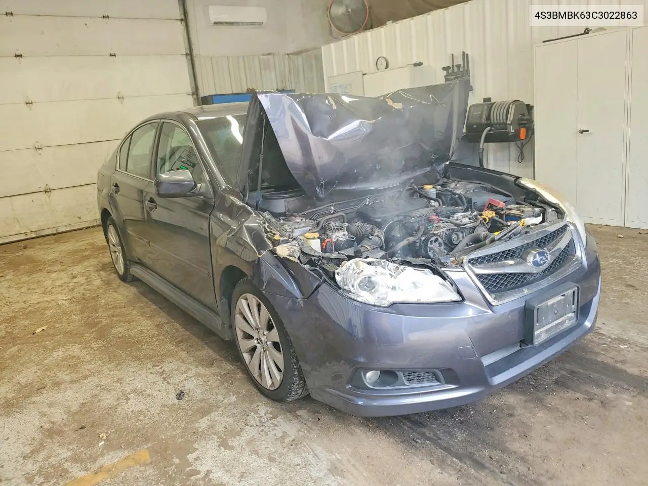 2012 Subaru Legacy 2.5I Limited VIN: 4S3BMBK63C3022863 Lot: 60586086