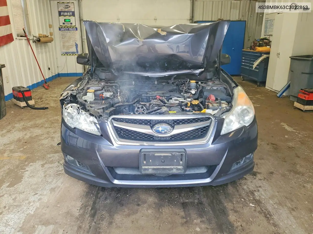 2012 Subaru Legacy 2.5I Limited VIN: 4S3BMBK63C3022863 Lot: 60586086