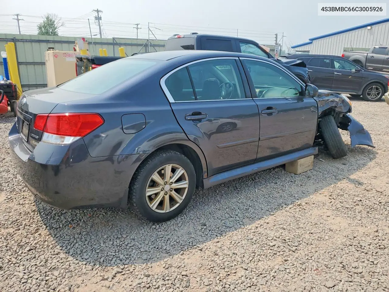 2012 Subaru Legacy 2.5I Premium VIN: 4S3BMBC66C3005926 Lot: 61344546
