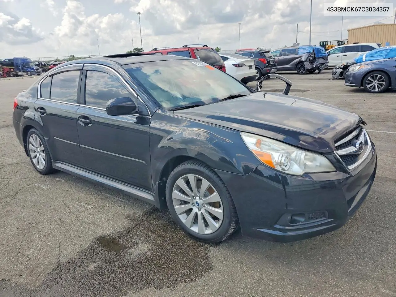 2012 Subaru Legacy 2.5I Limited VIN: 4S3BMCK67C3034357 Lot: 61623006