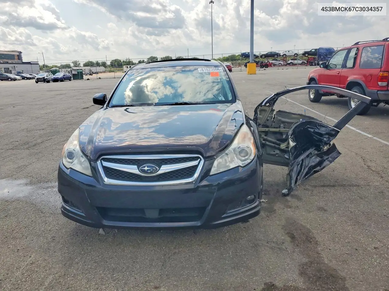 2012 Subaru Legacy 2.5I Limited VIN: 4S3BMCK67C3034357 Lot: 61623006