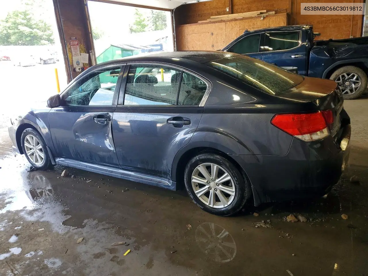 2012 Subaru Legacy 2.5I Premium VIN: 4S3BMBC66C3019812 Lot: 61895186