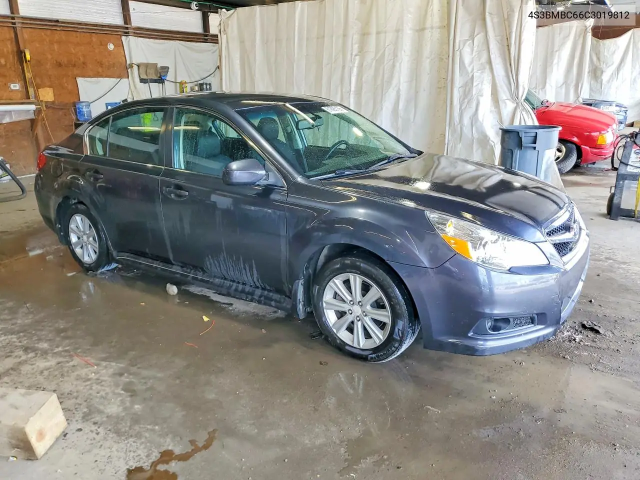 2012 Subaru Legacy 2.5I Premium VIN: 4S3BMBC66C3019812 Lot: 61895186